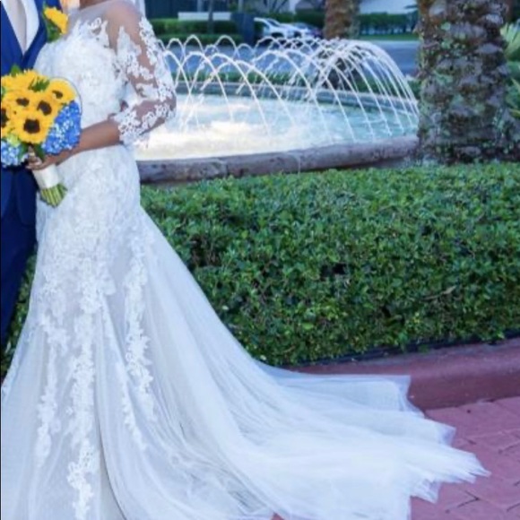 LA SPOSA ROSA WEDDING DRESS - Picture 1 of 9